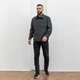 Мужская куртка-рубашка двухсторонняя UF-fashion Рубашка - (двл) 52 серый - изображение 1