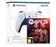 Геймпад Sony DualSense (White) + Гра UFC 5 (англійська версія) - зображення 1