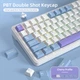 Клавіатура бездротова Attack Shark X85 White Purple - изображение 8