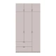 Шафа для одягу Doros Лукас Кашемір 3ДСП 120х50х240 DRS-011653 (80737798) - зображення 1