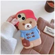 Резиновый 3D чехол Paddington Bear на iPhone 16 - изображение 3