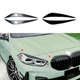 Реснички на фары BMW 1 Series F40 Бмв 1 ф40 2019 + брови накладки фар - изображение 5