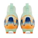 Бутсы футбольные с носком SP-Sport Action 2501B размер 40 Light Mint-Deep Blue-Orange - изображение 6