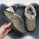 Тапочки-чуні жіночі закриті Dago Style кавові утеплені 38р (24 см) 2403_2 - зображення 4