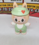 Игрушка антистресс сквиш Лабубу Labubu игрушка зеленая 12 см - изображение 2