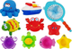 Zabawki do kąpieli LEAN Toys Rozgwiazda oraz żółw z siatką 5102 (5907625589512) - obraz 3