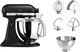 Кухонная машина KitchenAid Artisan 4,8л 5KSM175PSEBK с откидным блоком чугун - изображение 1