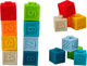 Zabawki do kąpieli LEAN Toys Klocki edukacyjne 20455 (5905991027423) - obraz 3