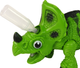 Динозавр LEAN Toys Трицератопс на батарейках Зелений 15165 (5905515355490) - зображення 7