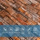 3D панель самоклеюча Sticker Wall SW-00001917 700х770х2 мм цегла - изображение 4