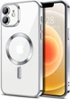 Чохол Wave Premium Metal Shining case with MagSafe (TPU) для Apple iPhone 11 6.1” Silver - изображение 1