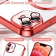 Чохол Wave Premium Metal Shining case with MagSafe (TPU) для Apple iPhone 11 6.1” Red - изображение 4