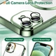 Чохол Wave Premium Metal Shining case with MagSafe (TPU) для Apple iPhone 11 6.1” Green - изображение 4