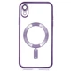 Чехол Wave Premium Metal Shining case with MagSafe (TPU) для Apple iPhone Xr 6.1" Purple - зображення 1