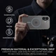 Чохол Wave Premium Matte Insane Guard case with MagSafe (TPU+PC) для Apple iPhone 16 6.1" Gray - изображение 4