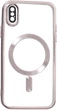 Чохол Wave Premium Metal Shining case with MagSafe (TPU) для Apple iPhone Xs 5.8" Rose Gold - изображение 3