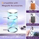 Чохол Wave Premium Metal Shining case with MagSafe (TPU) для Apple iPhone 13 14 6.1” Deep Purple - изображение 3