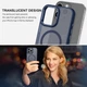 Чохол Wave Premium Matte Insane Guard case with MagSafe (TPU+PC) для Apple iPhone 16 Pro Max 6.9" Midnight Blue - изображение 7