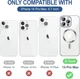 Чехол Wave Premium Metal Shining case with MagSafe (TPU) для Apple iPhone 14 Pro Max 6.7” Silver - зображення 7