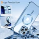 Чохол Wave Premium Metal Shining case with MagSafe (TPU) для Apple iPhone 13 Pro Max 6.7” Light Blue - изображение 5