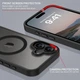 Чохол Wave Premium Matte Insane Guard case with MagSafe (TPU+PC) для Apple iPhone 16 6.1" Black - изображение 5