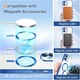 Чохол Wave Premium Metal Shining case with MagSafe (TPU) для Apple iPhone 11 6.1” Midnight Blue - изображение 3