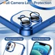 Чохол Wave Premium Metal Shining case with MagSafe (TPU) для Apple iPhone 11 6.1” Midnight Blue - изображение 4