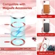 Чохол Wave Premium Metal Shining case with MagSafe (TPU) для Apple iPhone 16e 6.1” Red - изображение 3