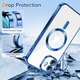 Чохол Wave Premium Metal Shining case with MagSafe (TPU) для Apple iPhone 11 6.1” Midnight Blue - изображение 5