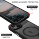Чохол Wave Premium Matte Insane Guard case with MagSafe (TPU+PC) для Apple iPhone 13 14 6.1" Black - изображение 6