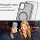 Чохол Wave Premium Matte Insane Guard case with MagSafe (TPU+PC) для Apple iPhone 11 6.1" Gray - изображение 7