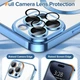 Чохол Wave Premium Metal Shining case with MagSafe (TPU) для Apple iPhone 14 Pro 6.1” Light Blue - изображение 4