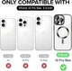 Чохол Wave Premium Metal Shining case with MagSafe (TPU) для Apple iPhone 16 Pro Max 6.9” Black - изображение 7