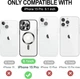 Чохол Wave Premium Metal Shining case with MagSafe (TPU) для Apple iPhone 15 Pro 6.1” Black - изображение 7