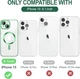 Чохол Wave Premium Metal Shining case with MagSafe (TPU) для Apple iPhone 15 6.1” Light Green - изображение 7