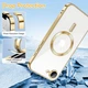 Чехол Wave Premium Metal Shining case with MagSafe (TPU) для Apple iPhone 16e 6.1” Gold - зображення 5