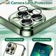 Чохол Wave Premium Metal Shining case with MagSafe (TPU) для Apple iPhone 13 Pro Max 6.7” Green - изображение 4