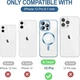 Чохол Wave Premium Metal Shining case with MagSafe (TPU) для Apple iPhone 12 Pro 6.1” Light Blue - изображение 7
