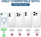Чохол Wave Premium Metal Shining case with MagSafe (TPU) для Apple iPhone 16e 6.1” Light Blue - изображение 7