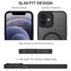 Чохол Wave Premium Matte Insane Guard case with MagSafe (TPU+PC) для Apple iPhone 11 6.1" Black - изображение 6