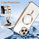 Чохол Wave Premium Metal Shining case with MagSafe (TPU) для Apple iPhone 11 Pro Max 6.5” Desert Titanium - изображение 5