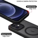 Чохол Wave Premium Matte Insane Guard case with MagSafe (TPU+PC) для Apple iPhone 11 6.1" Black - изображение 7