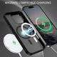 Чехол Wave Premium Matte Insane Guard case with MagSafe (TPU+PC) для Apple iPhone 16 Pro Max 6.9" Black - зображення 3