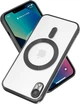 Чехол Wave Premium Metal Shining case with MagSafe (TPU) для Apple iPhone Xr 6.1" Black - зображення 1
