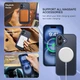 Чохол Wave Premium Matte Insane Guard case with MagSafe (TPU+PC) для Apple iPhone 16 6.1" Midnight Blue - изображение 3