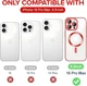 Чехол Wave Premium Metal Shining case with MagSafe (TPU) для Apple iPhone 16 Pro Max 6.9” Red - зображення 7