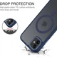 Чохол Wave Premium Matte Insane Guard case with MagSafe (TPU+PC) для Apple iPhone 11 6.1" Midnight Blue - изображение 5
