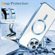 Чохол Wave Premium Metal Shining case with MagSafe (TPU) для Apple iPhone 11 Pro Max 6.5” Light Blue - изображение 5