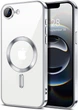 Чохол Wave Premium Metal Shining case with MagSafe (TPU) для Apple iPhone 16e 6.1” Silver - изображение 1