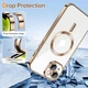 Чохол Wave Premium Metal Shining case with MagSafe (TPU) для Apple iPhone 13 14 6.1” Desert Titanium - изображение 5